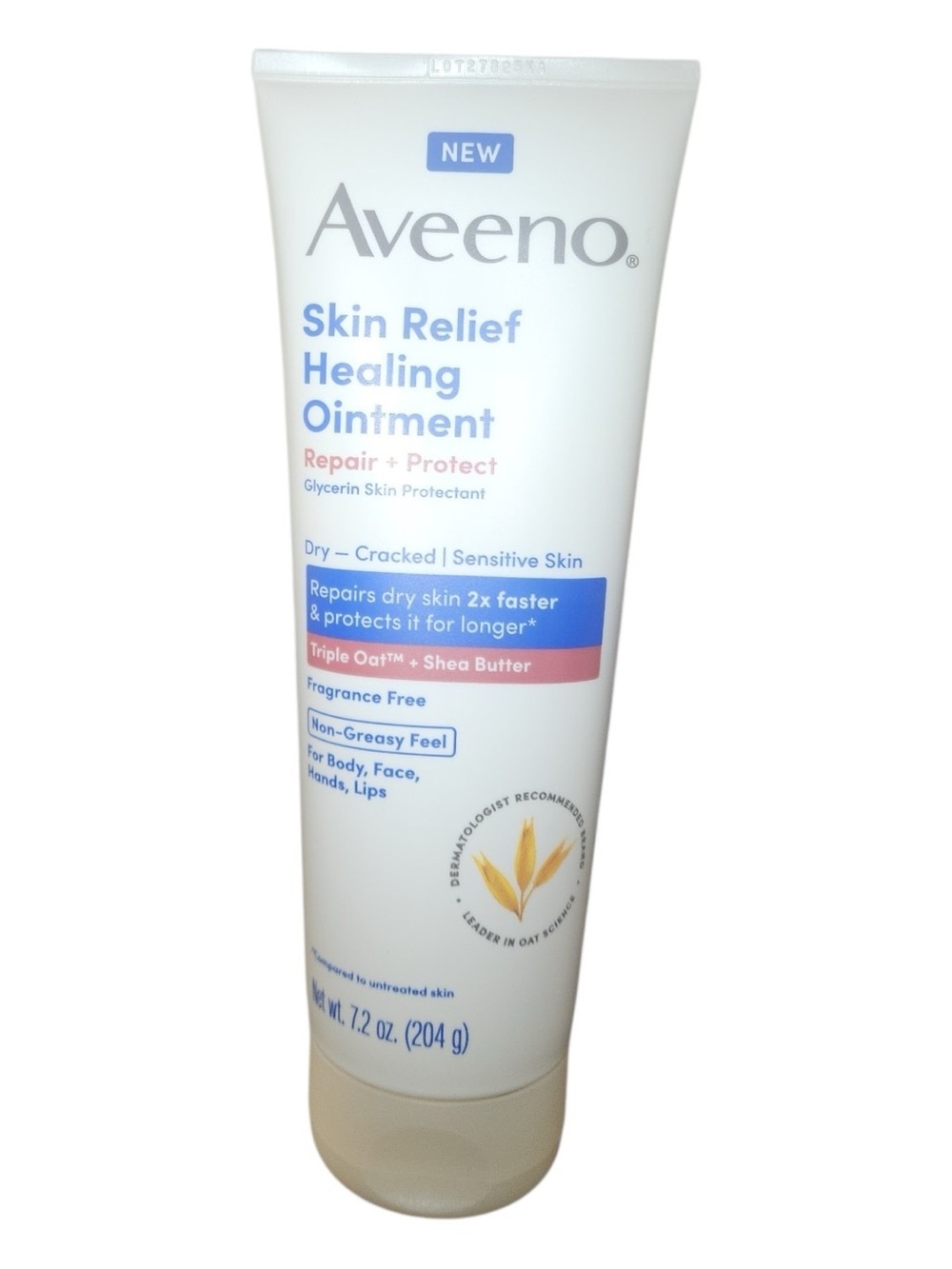 Aveeno Skin Relief Healing Ointment Repair Protect 7.2 Oz Exp 09/2027 NWT